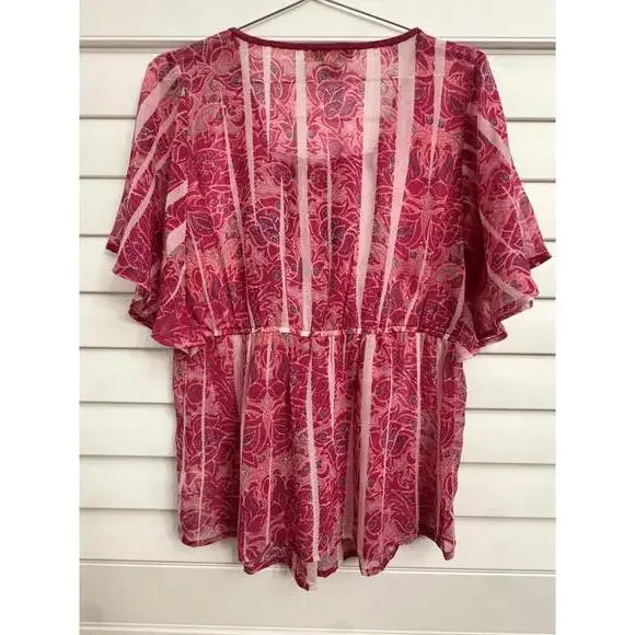 Nine West Vintage American blouse size Petite Medium - Picture 4 of 4